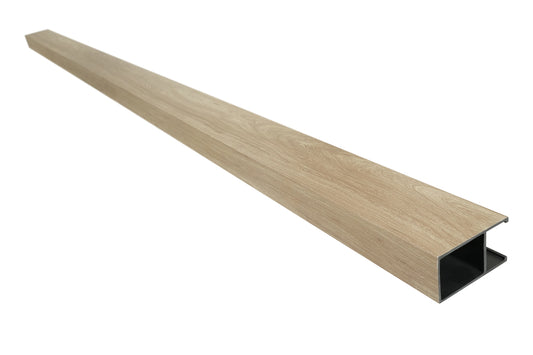 Suspended Acoustic Drop Ceiling Wood Baffle System – Light Walnut