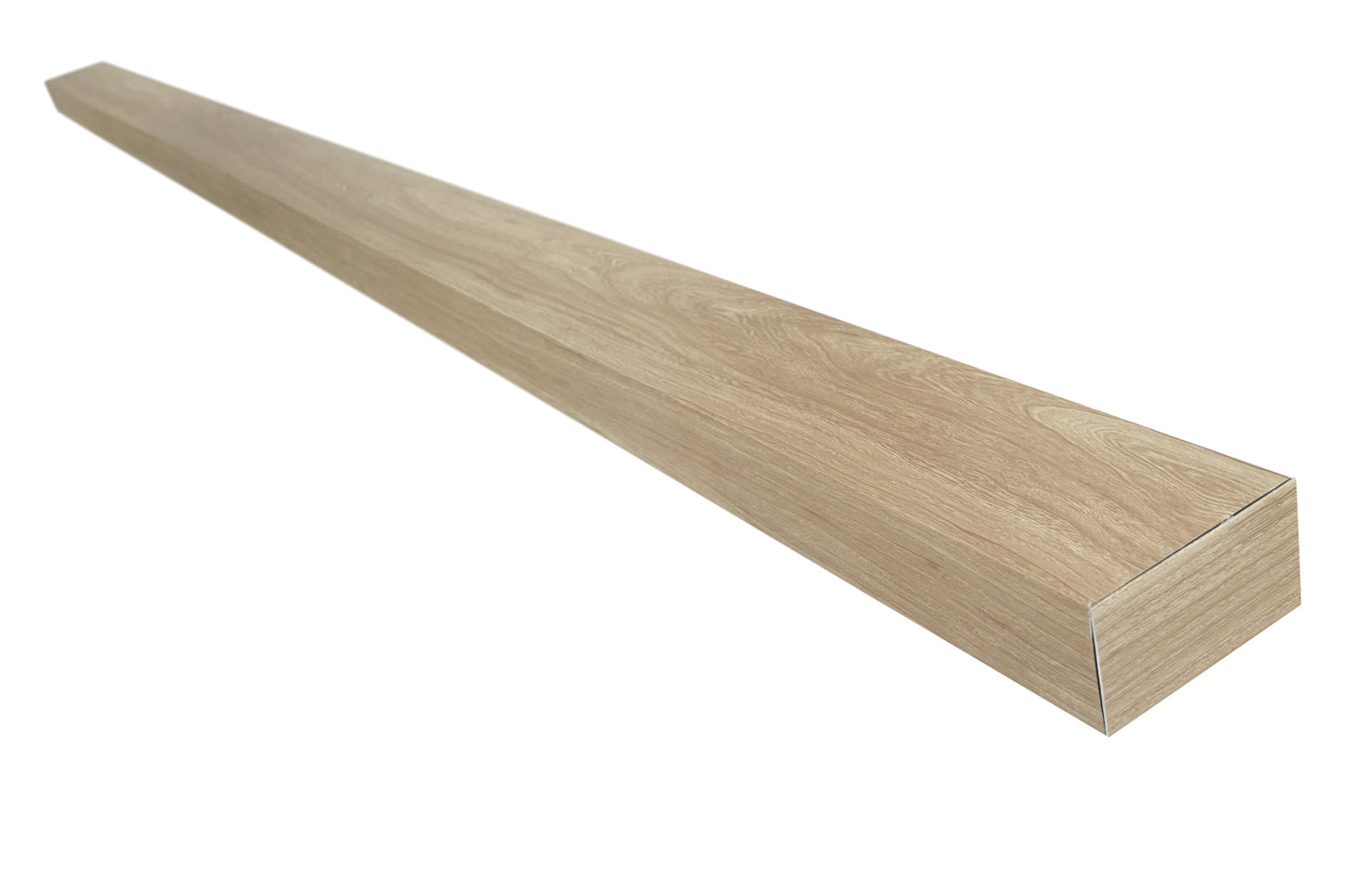 Suspended Acoustic Drop Ceiling Wood Baffle System – Light Walnut
