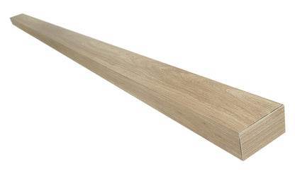 Suspended Acoustic Drop Ceiling Wood Baffle System – Light Walnut