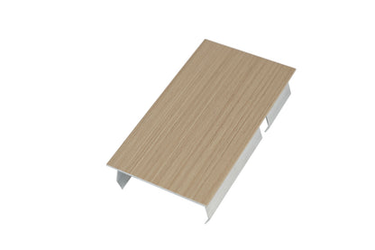Suspended Acoustic Drop Ceiling Wood Baffle System – White Oak