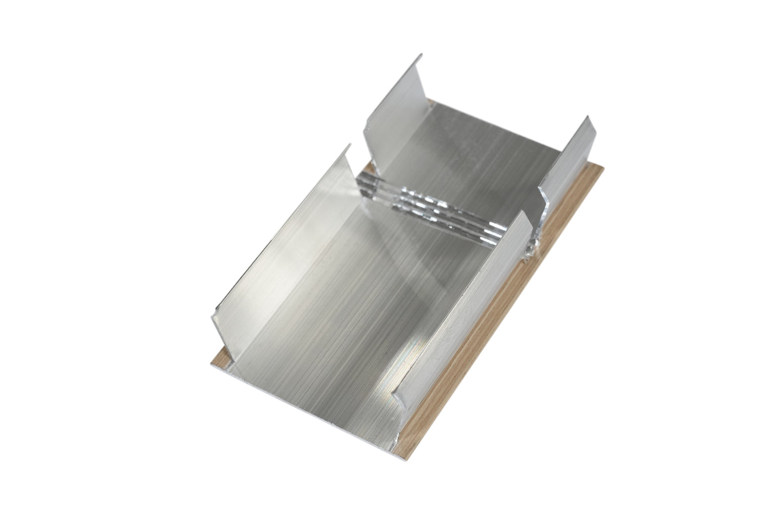 Suspended Acoustic Drop Ceiling Wood Baffle System – White Oak