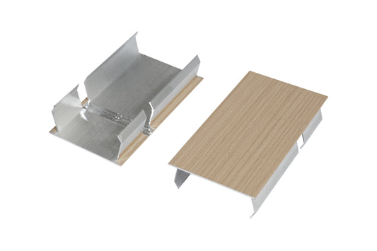 Suspended Acoustic Drop Ceiling Wood Baffle System – White Oak