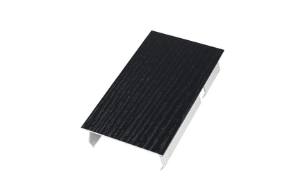 Suspended Acoustic Drop Ceiling Wood Baffle System – Ultra Black