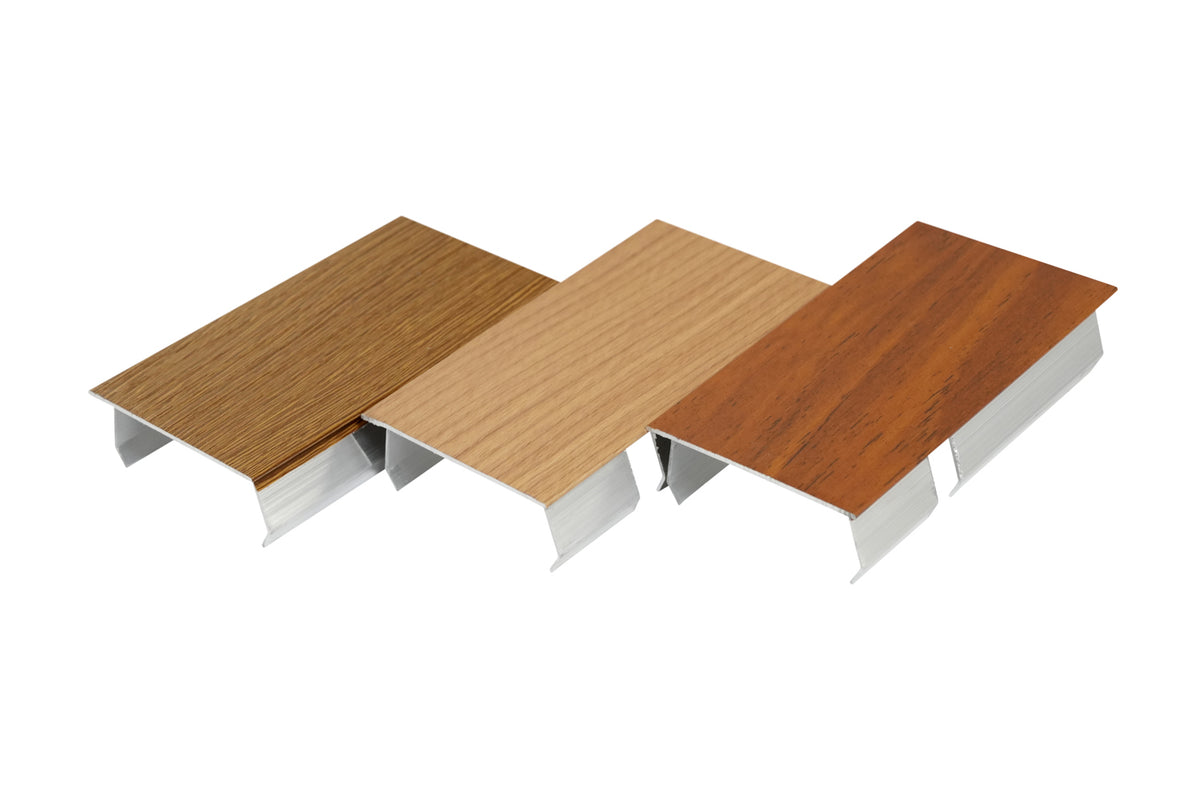 End Cap For Acoustic Drop Ceiling Baffles – Light Oak