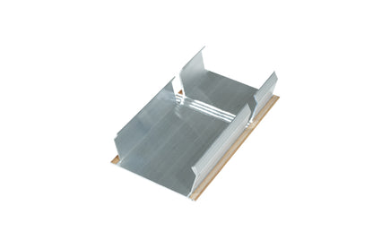 End Cap For Acoustic Drop Ceiling Baffles – Light Oak