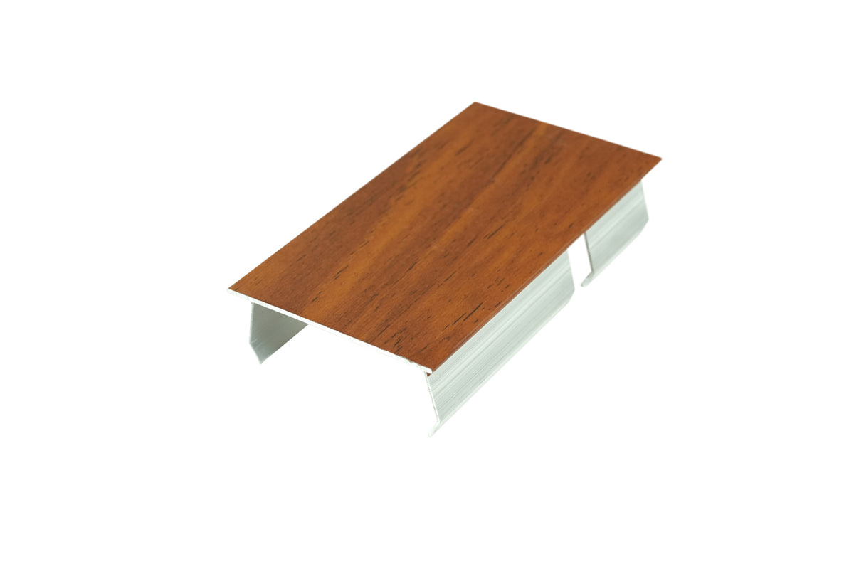 End Cap For Acoustic Drop Ceiling Baffles – Teak