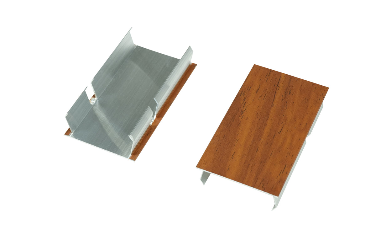 End Cap For Acoustic Drop Ceiling Baffles – Teak