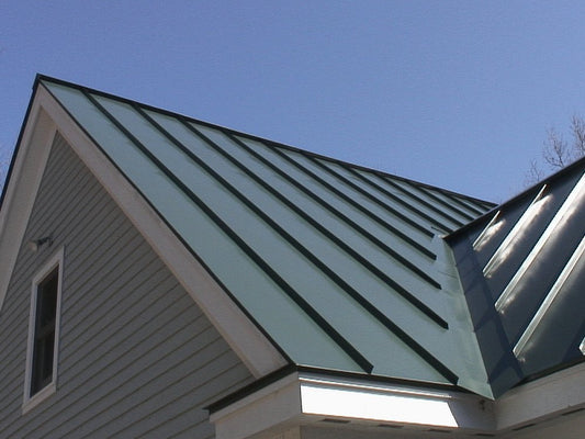 Dark Green Steel Roof Panels Weather-Resistant Metal Roofing