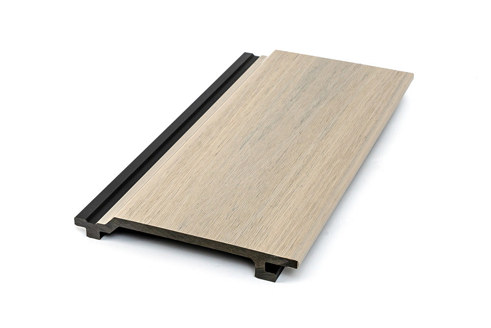 Enhanced Grain Wood-Like Composite Siding, Exterior Wall Paneling - Arctic Oak