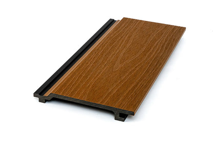 Enhanced Grain Wood-Like Composite Siding, Exterior Wall Paneling - Peruvian Teak