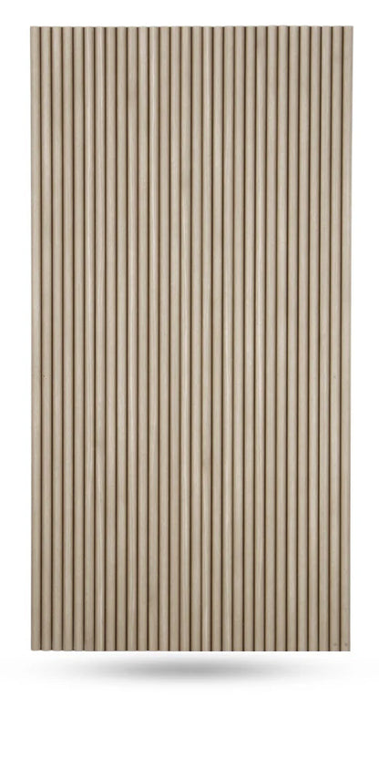 Flexible Tambour Wood Panels For Interior Walls Decorative Fluted Siding Cladding - White Oak