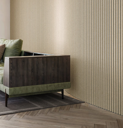 Flexible Tambour Wood Panels For Interior Walls Decorative Fluted Siding Cladding - Paint-Grade Unfinished