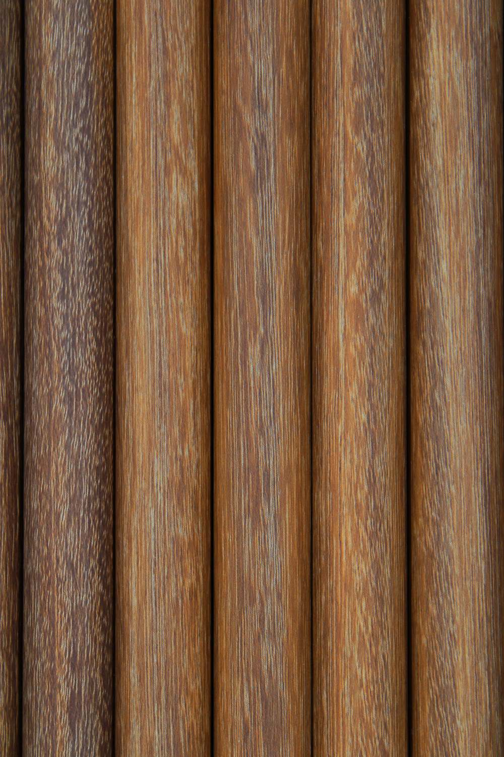 Flexible Rounded Wood Panels For Interior Walls Decorative Fluted Siding Cladding - Antique Maple