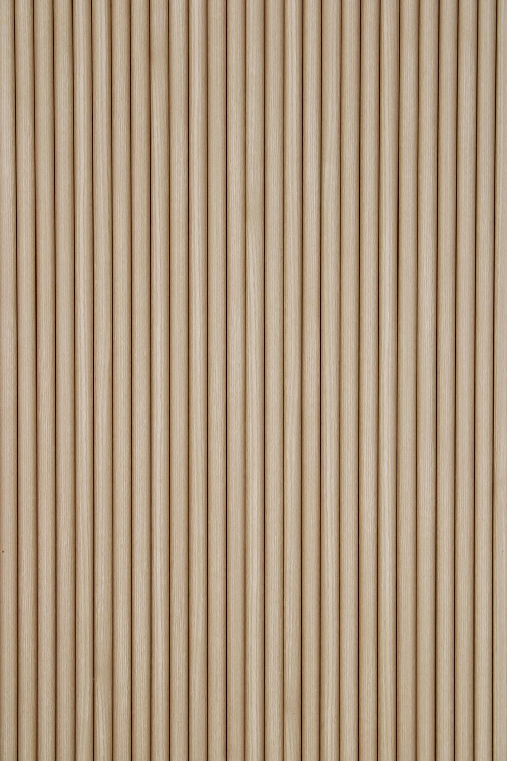 Flexible Rounded Wood Panels For Interior Walls Decorative Fluted Siding Cladding - Champagne Oak