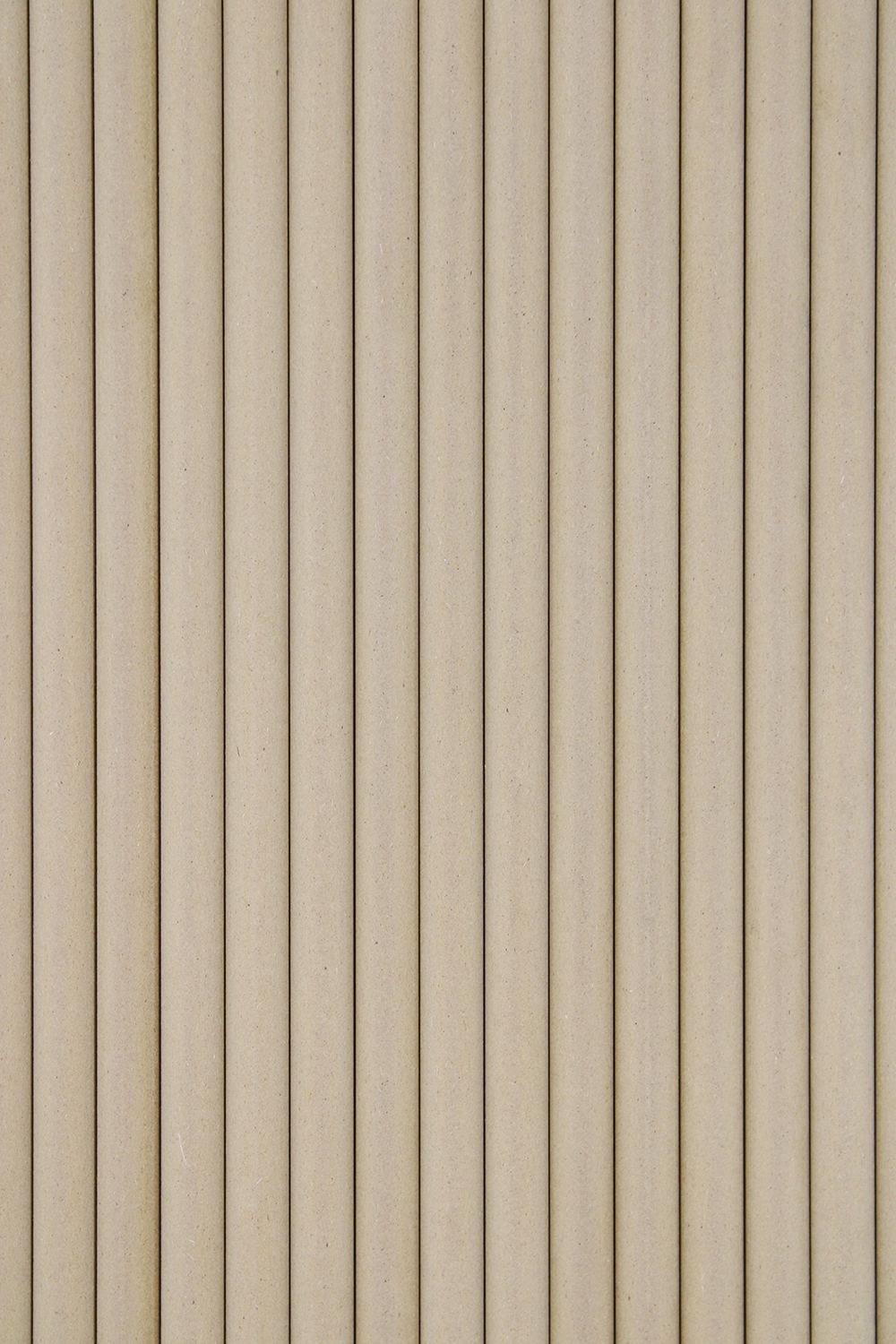 Flexible Rounded Wood Panels For Interior Walls Decorative Fluted Siding Cladding - Unfinished