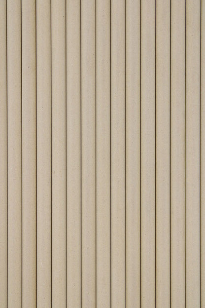 Flexible Rounded Wood Panels For Interior Walls Decorative Fluted Siding Cladding - Unfinished