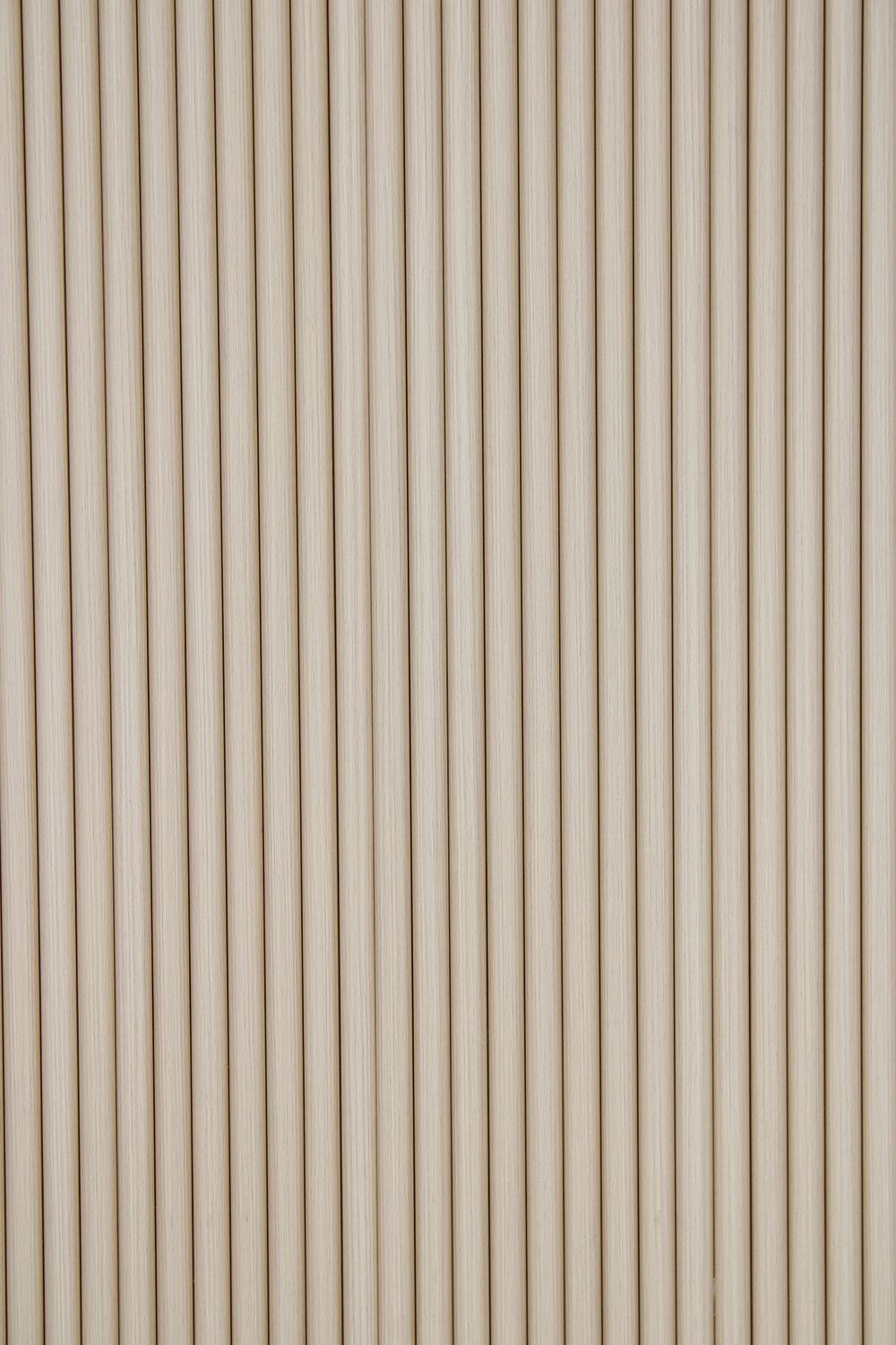 Flexible Tambour Wood Panels For Interior Walls Decorative Fluted Siding Cladding - White Oak