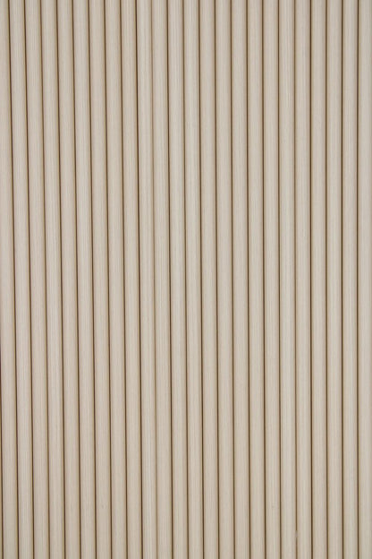 Flexible Tambour Wood Panels For Interior Walls Decorative Fluted Siding Cladding - White Oak