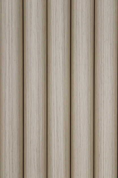 Flexible Tambour Wood Panels For Interior Walls Decorative Fluted Siding Cladding - White Oak