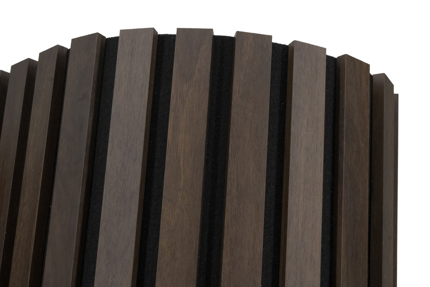 Flexible Acoustic Slat Wood Wall Paneling Soundproofing Siding – Antique Oak by SlatSolution®