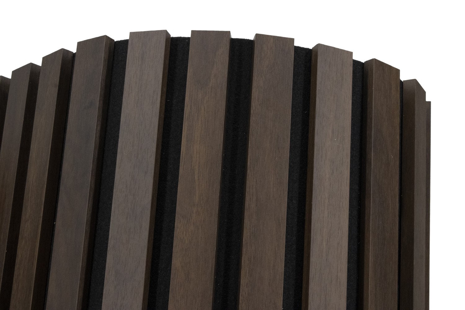 Flexible Acoustic Slat Wood Wall Paneling Soundproofing Siding – Antique Oak by SlatSolution®