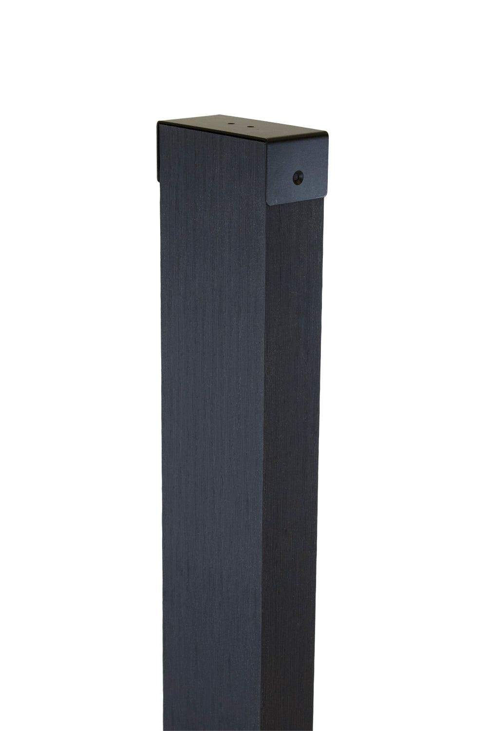 Black Interior-Exterior Timber Tube Composite Wood Slat Privacy Dividers