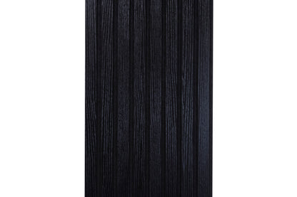 UltraFelt™ – 6 Panels / Box Lightweight Solid Acoustic Felt Wall Panels with Wood-Like Veneer Finish (Ultra Black)