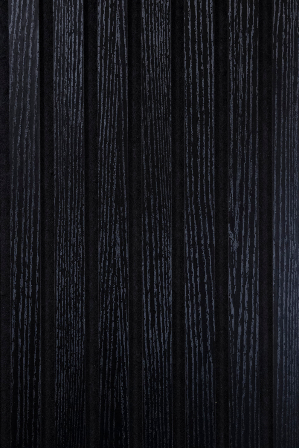 UltraFelt™ – 6 Panels / Box Lightweight Solid Acoustic Felt Wall Panels with Wood-Like Veneer Finish (Ultra Black)