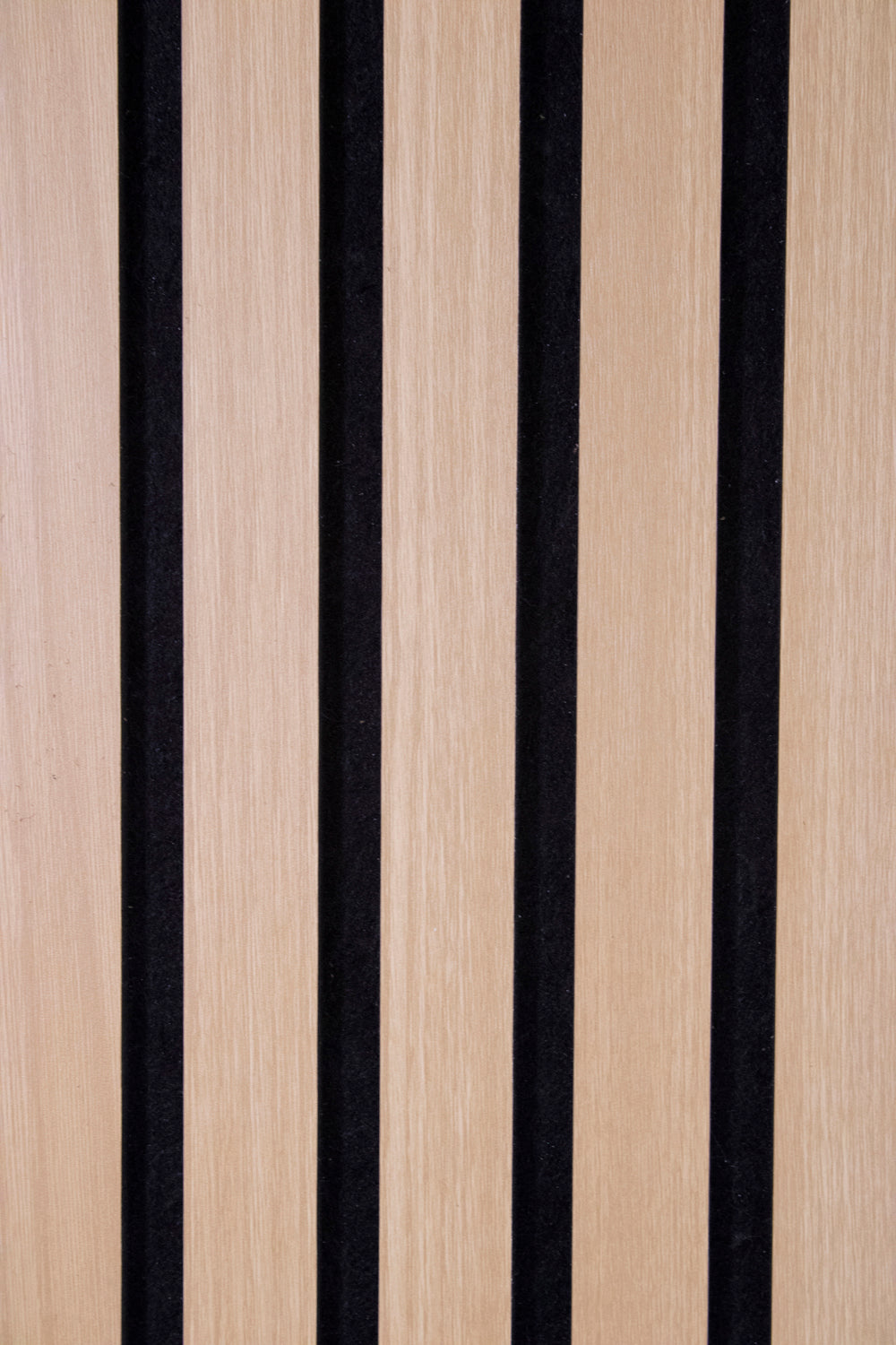 UltraFelt™ – 6 Panels / Box Lightweight Solid Acoustic Felt Wall Panels with Wood-Like Veneer Finish (Champagne Oak)