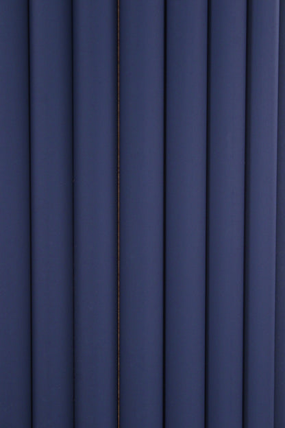 Flexible Tambour Wood Panels For Interior Walls Decorative Fluted Siding Cladding - Midnight Blue 3/4" Mini-Bead