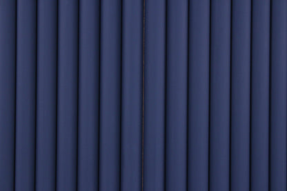 Flexible Tambour Wood Panels For Interior Walls Decorative Fluted Siding Cladding - Midnight Blue 3/4" Mini-Bead