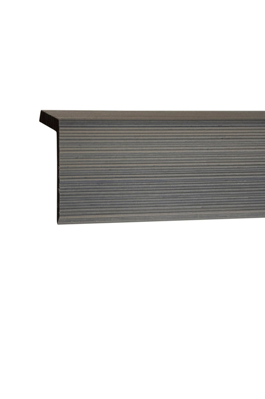 Right Angle 90° Composite Trim for Enhanced Grain Wood-Like Composite Siding – Weathered Oak