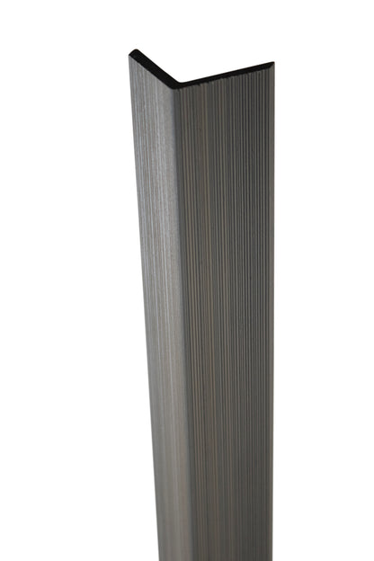 Right Angle 90° Composite Trim for Enhanced Grain Wood-Like Composite Siding – Weathered Oak