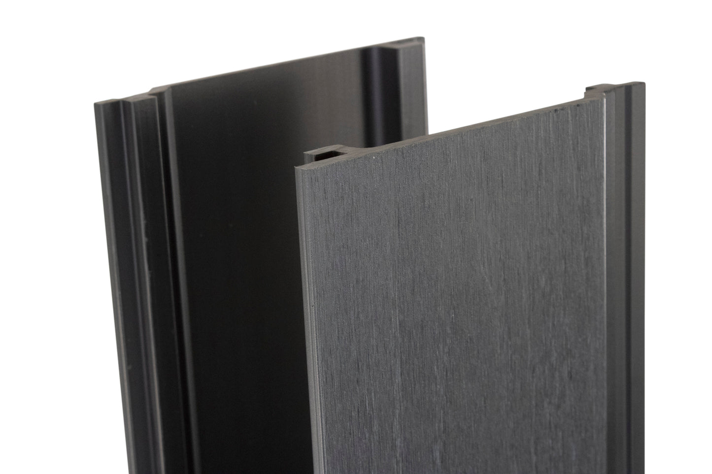 Enhanced Grain Wood-Like Composite Siding, Exterior Wall Paneling - Ebony