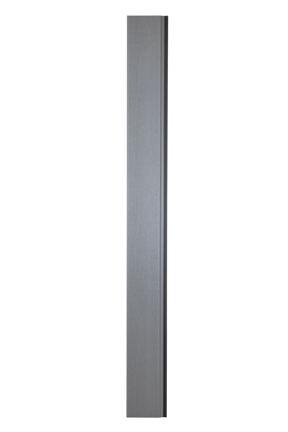 Enhanced Grain Wood-Like Composite Siding, Exterior Wall Paneling - Graphite Charcoal Gray