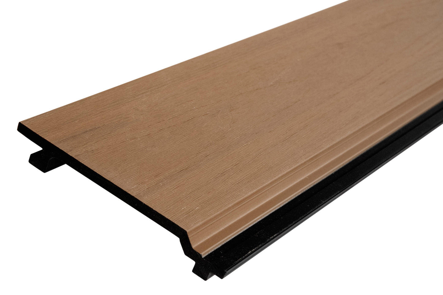 Enhanced Grain Wood-Like Composite Siding, Exterior Wall Paneling - Peruvian Teak