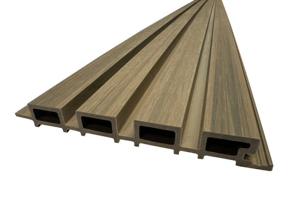 Arctic Oak Slat Wall Paneling for Outdoors