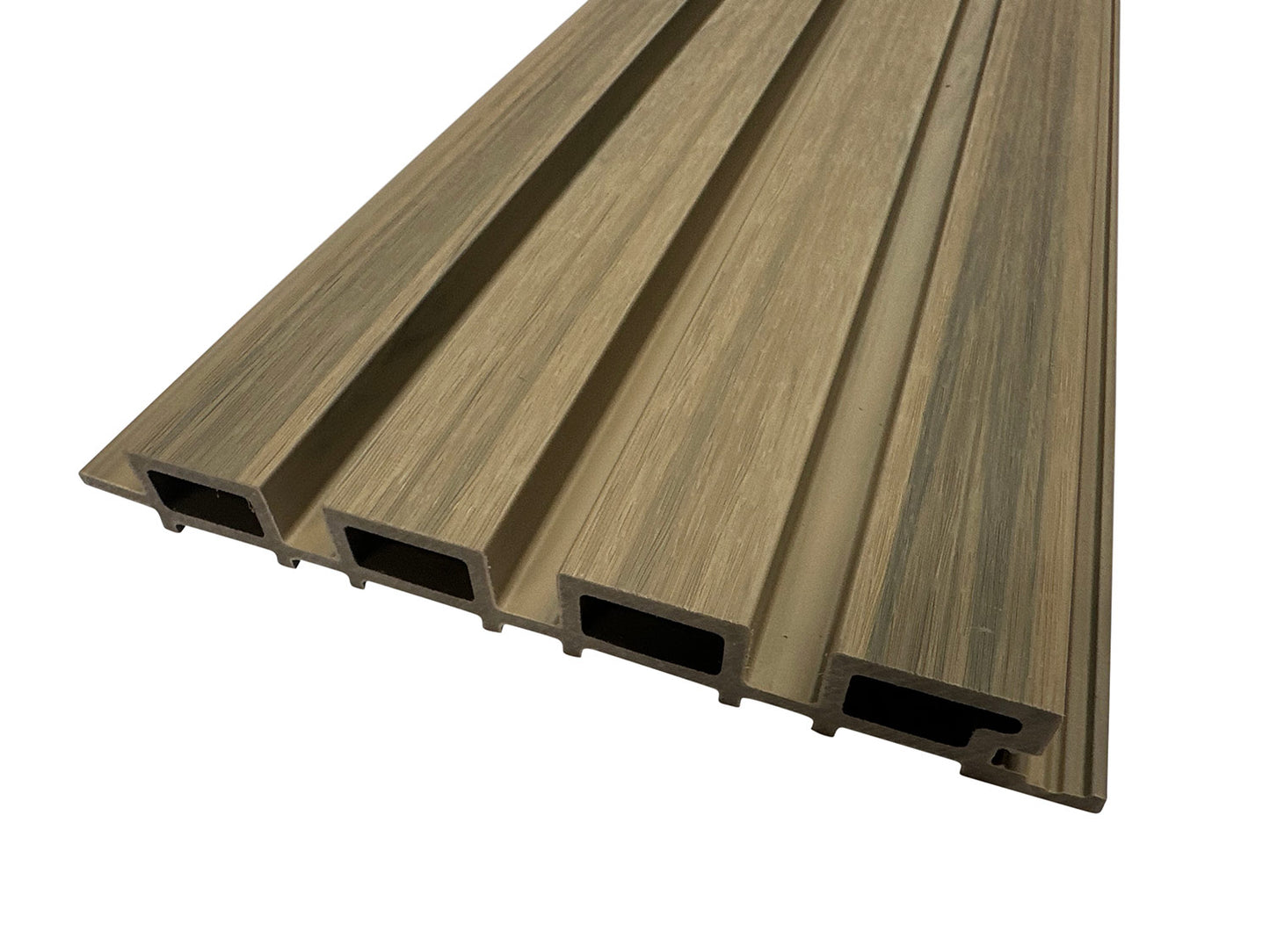 Arctic Oak Slat Wall Paneling for Outdoors