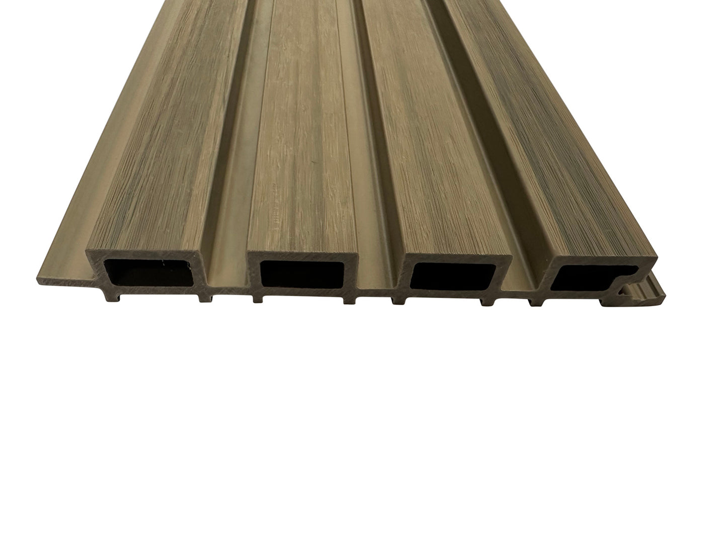 Arctic Oak Slat Wall Paneling for Outdoors