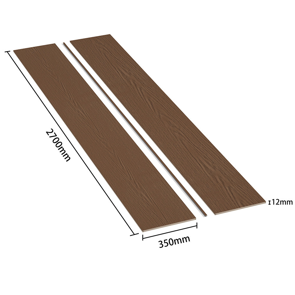 Seamless Chestnut Wall Panel Kit – Decorative Wood Panels with Trim