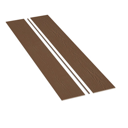 Seamless Chestnut Wall Panel Kit – Decorative Wood Panels with Trim