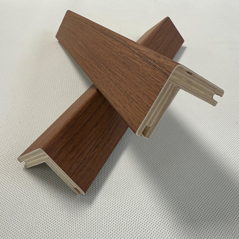 Seamless Chestnut Wall Panel Kit – Decorative Wood Panels with Trim