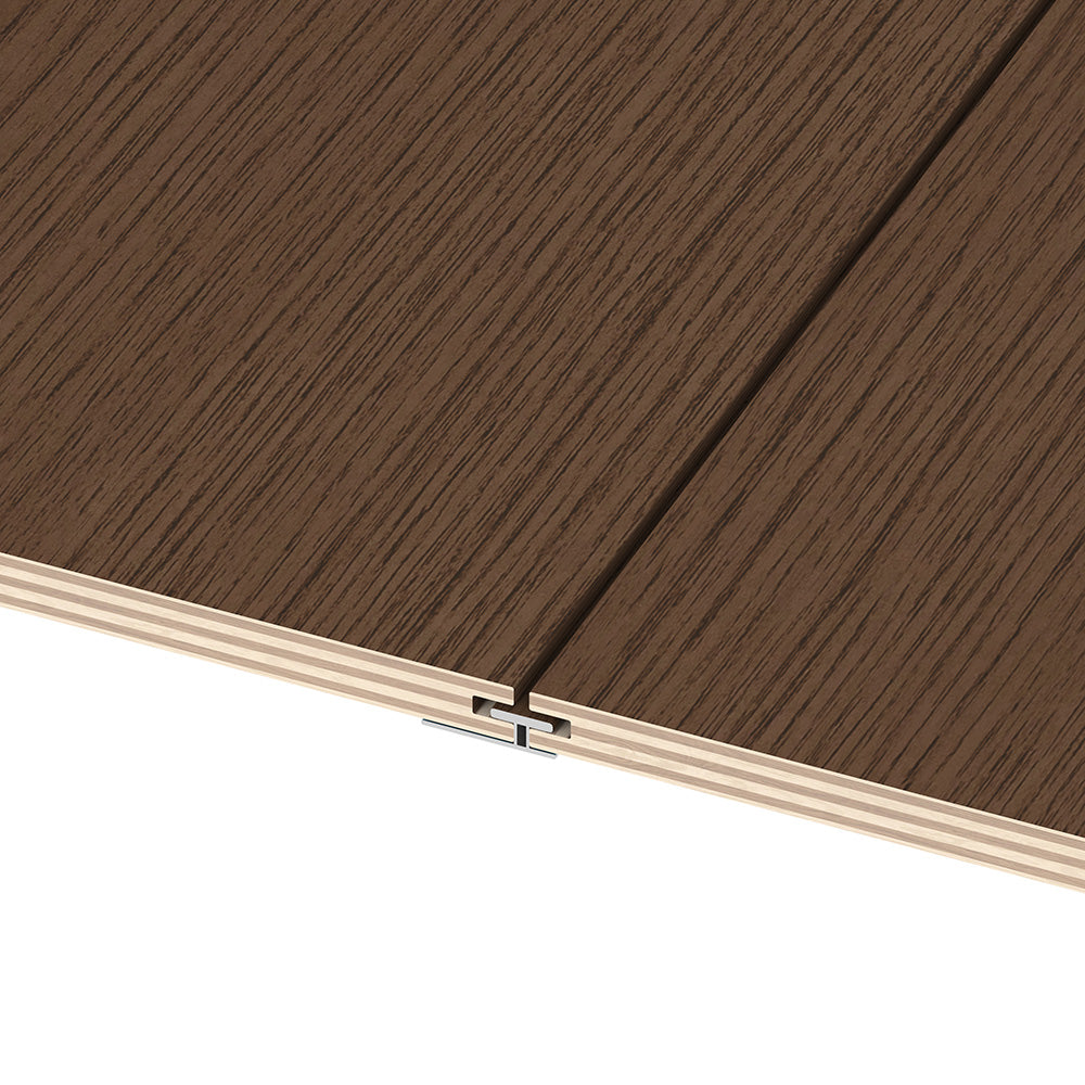 Seamless Chestnut Wall Panel Kit – Decorative Wood Panels with Trim