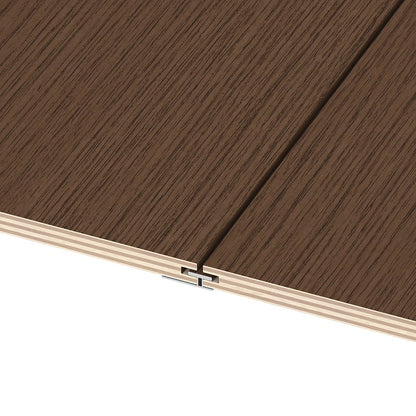 Seamless Chestnut Wall Panel Kit – Decorative Wood Panels with Trim