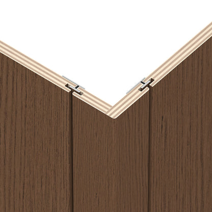 Seamless Chestnut Wall Panel Kit – Decorative Wood Panels with Trim