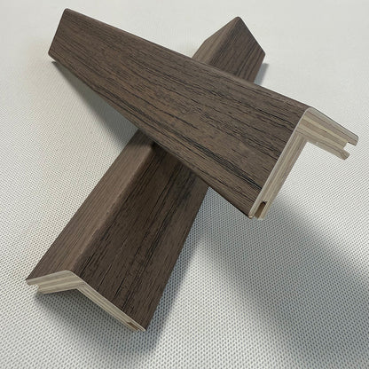 Seamless Dark Oak Wall Panel Kit – Decorative Wood Panels with Trim