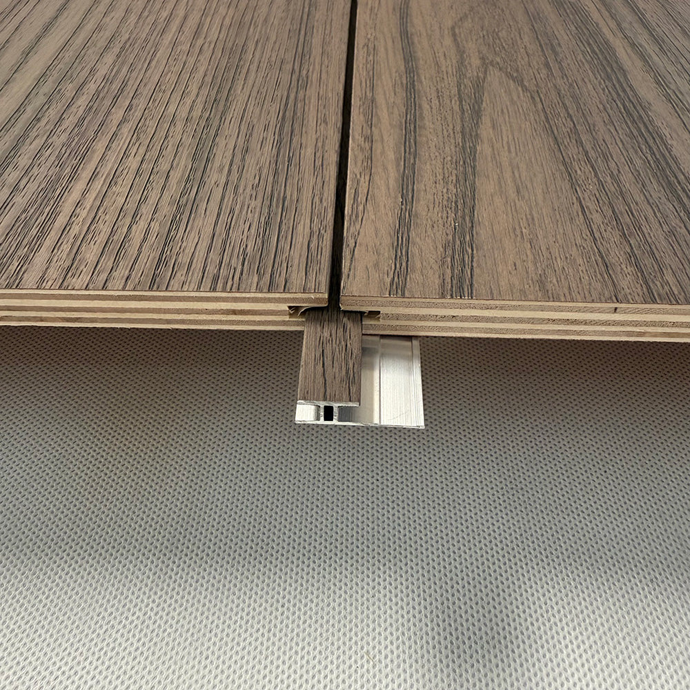 Seamless Dark Oak Wall Panel Kit – Decorative Wood Panels with Trim