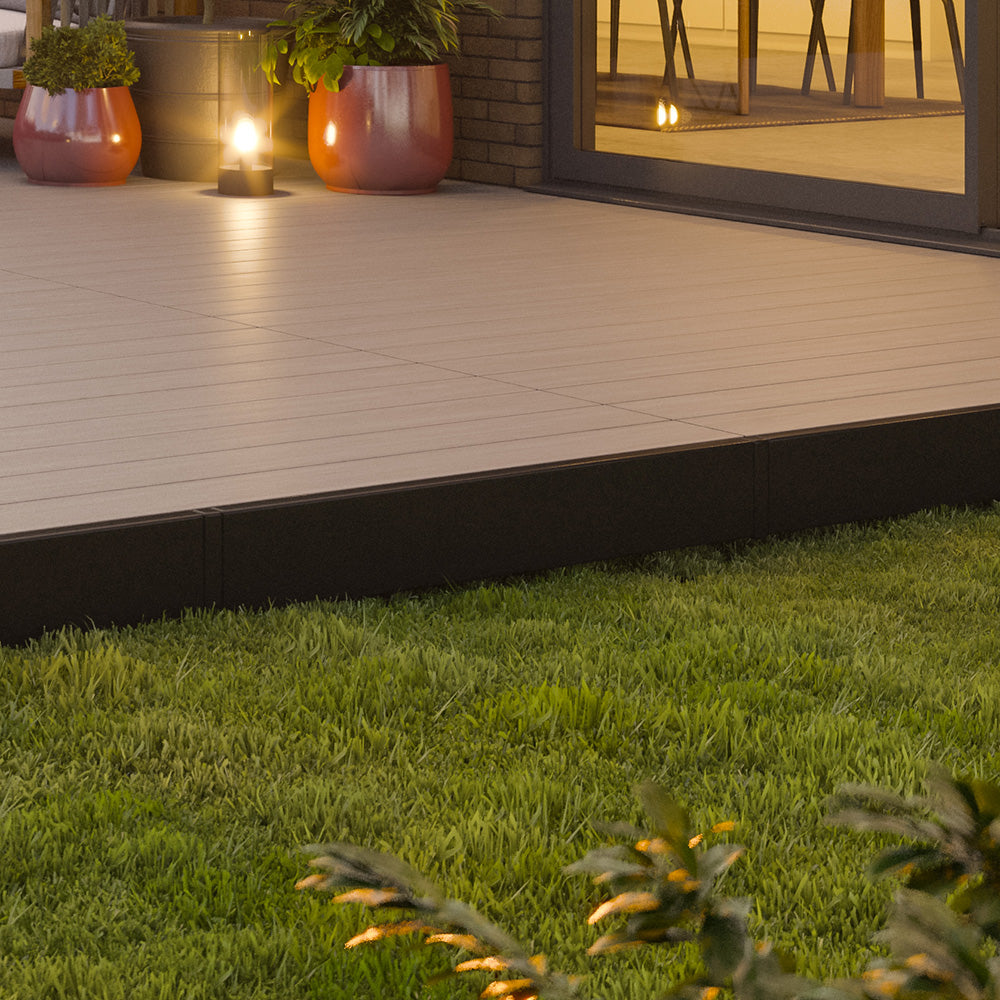 Modular Composite Deck Platform 2 Meter - Gray