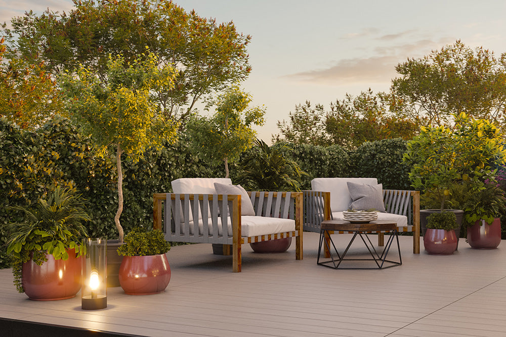 Modular Composite Deck Platform 2 Meter - Gray
