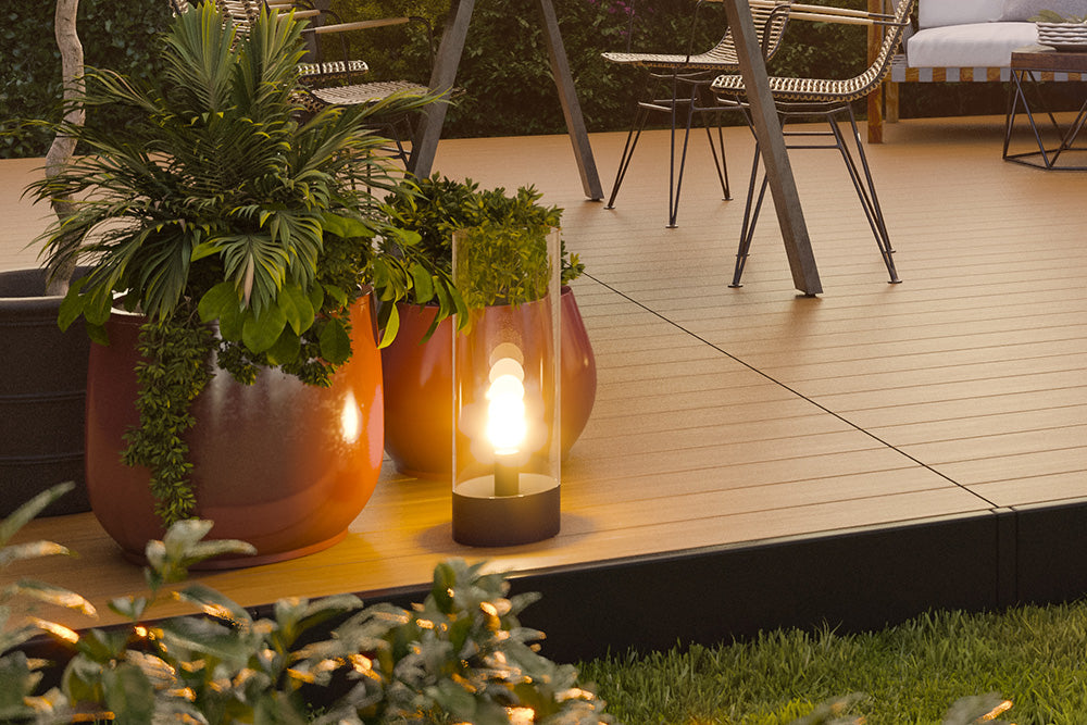 Modular Composite Deck Platform 2 Meter - Teak